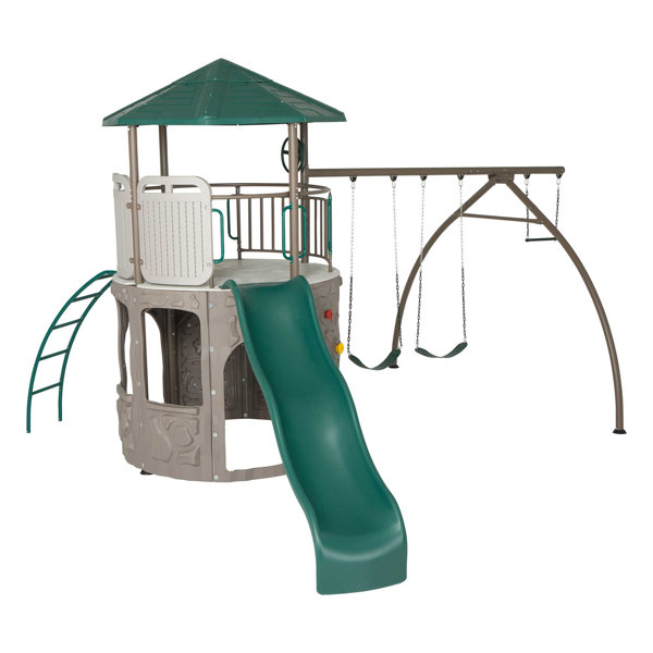 Lifetime Adventure Tower Swing Set Wayfair.co.uk